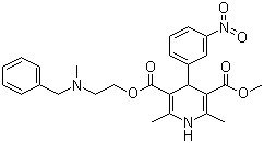 尼卡地平分子式结构图