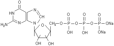 三磷酸鸟苷二钠盐分子式结构图