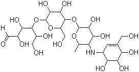 阿卡波糖分子式结构图