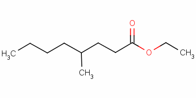 4-甲基辛酸乙酯分子式结构图