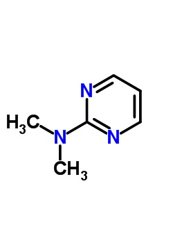 2-二甲氨基嘧啶分子式结构图