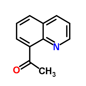 8-乙酰基喹啉分子式结构图