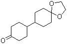 双环己酮乙二醇单缩酮分子式结构图