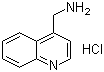 4-氨基甲基喹啉盐酸盐分子式结构图