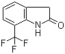 7-三氟甲基吲哚-2-酮分子式结构图