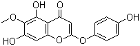 茵陈色原酮分子式结构图