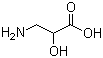 DL-异丝氨酸分子式结构图