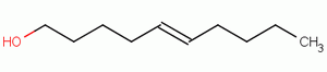 反-5-癸烯醇分子式结构图