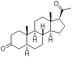 氢化黄体酮分子式结构图