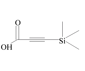 3-(三甲基硅基)丙炔酸分子式结构图