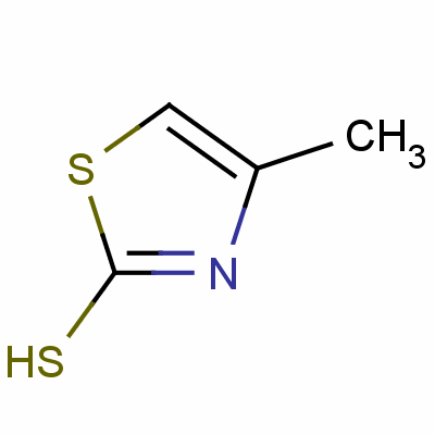 4-甲基噻唑-2(3H)-硫酮分子式结构图