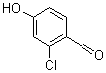 2-氯-4-羟基苯甲醛分子式结构图