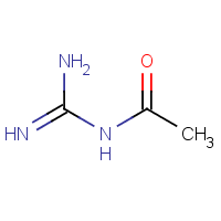 N-乙酰基胍分子式结构图