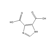 咪唑-4,5-二羧酸分子式结构图