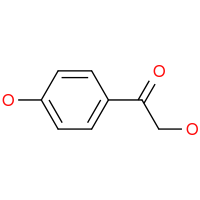 2,4'-二羟基苯乙酮分子式结构图