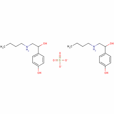 硫酸丁酚胺分子式结构图