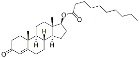 睾酮葵酸酯分子式结构图