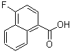 4-氟-1-萘甲酸分子式结构图