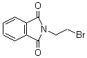 N-(2-溴乙基)邻苯二甲酰亚胺分子式结构图