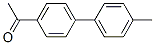 4-乙酰基-4'-甲基联苯分子式结构图