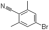 4-溴-2,6-二甲基苯腈分子式结构图