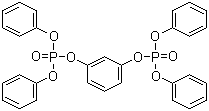 间苯二酚四苯基二磷酸酯分子式结构图