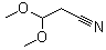 氰基乙醛缩二甲醇分子式结构图