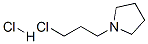 N-(3-氯丙基)四氢吡咯烷盐酸盐分子式结构图