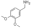 3,4-二甲氧基苄胺分子式结构图