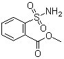 邻磺酰胺苯甲酸甲酯分子式结构图