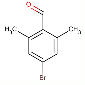 2,6-二甲基-4-溴苯甲醛分子式结构图