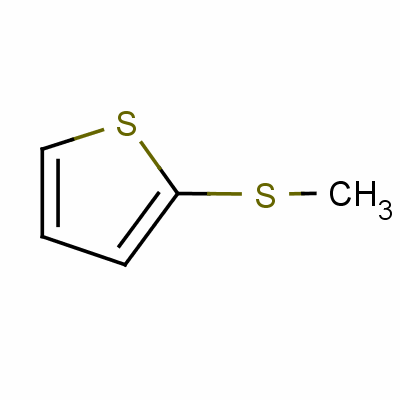 2-(甲硫基)噻吩分子式结构图