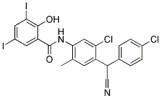 克罗散泰分子式结构图