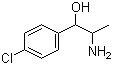 赤式-2-氨基-1-(4-氯苯基)丙醇分子式结构图