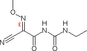 霜脲氰分子式结构图