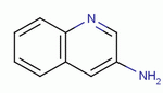 3-氨基喹啉分子式结构图