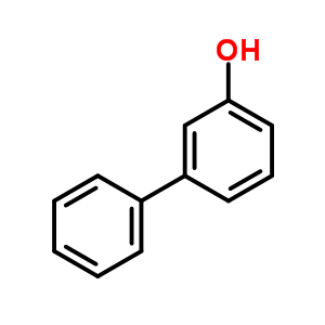 间羟基联苯分子式结构图