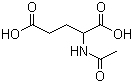 N-乙酰-DL-谷氨酸分子式结构图