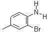 2-溴-4-甲基苯胺分子式结构图