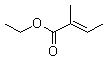 (E)-2-甲基-2-丁酸乙酯分子式结构图