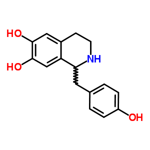 去甲基衡州乌药碱分子式结构图