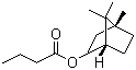 丁酸异龙脑酯分子式结构图