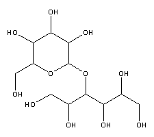 麦芽糖醇分子式结构图