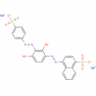 酸性棕15分子式结构图