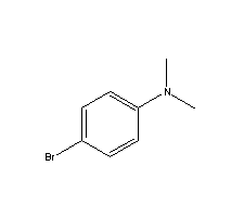 4-溴-N,N-二甲基苯胺分子式结构图