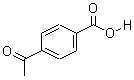 4-乙酰基苯甲酸分子式结构图