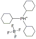 三环己基膦四氟硼酸盐分子式结构图