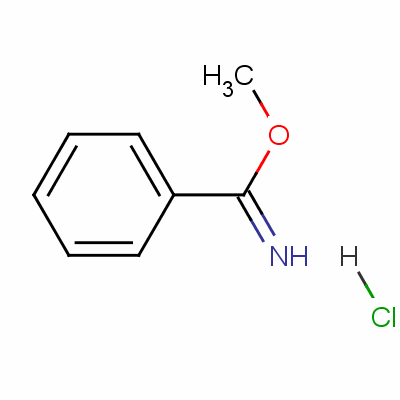 苯甲亚胺酸甲酯盐酸盐分子式结构图