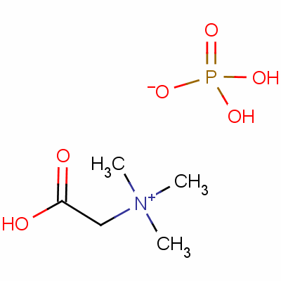 磷酸甜菜碱分子式结构图