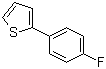 2-(4-氟苯基)噻吩分子式结构图